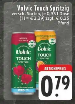 Edeka VOLVIC Touch spritzig Angebot