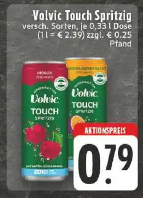 Edeka VOLVIC Touch spritzig Angebot