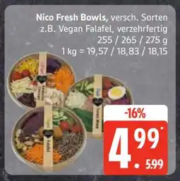 Edeka Nico Fresh Bowls Angebot