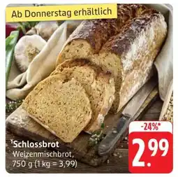 Edeka Schlossbrot Angebot