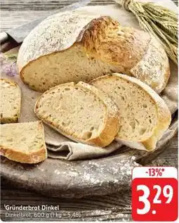 Edeka Gründerbrot Dinkel Angebot