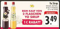 Edeka Yo Sirup Angebot