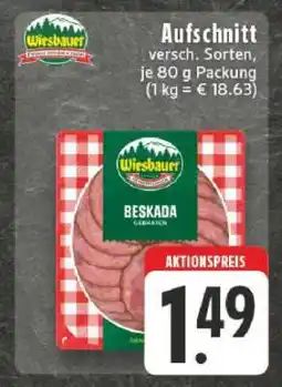 Edeka Wiesbauer Beskada Aufschnitt Angebot