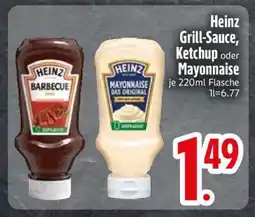 Edeka Heinz Grill-Sauce, Ketchup oder Mayonnaise Angebot