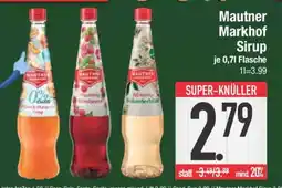 Edeka Mautner Markhof Sirup Angebot