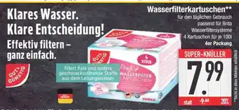 Edeka Wasserfilterkartuschen Angebot