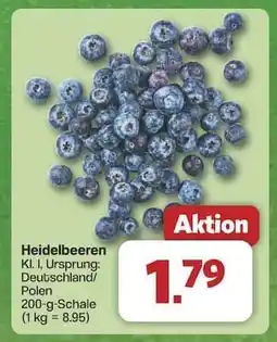Famila Nord Ost Heidelbeeren Angebot