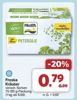 Famila Nord Ost FROSTA Kräuter Angebot