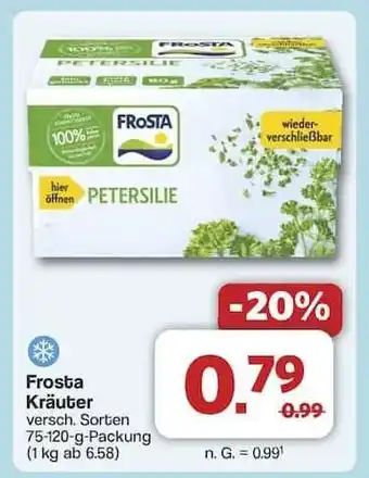 Famila Nord Ost FROSTA Kräuter Angebot