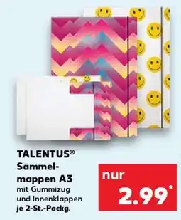 Kaufland TALENTUS Sammelmappen A3 Angebot