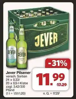 Famila Nord Ost Jever Pilsener Angebot