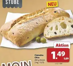 Famila Nord Ost Ciabatta Olive Angebot