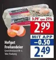 Famila Nord Ost Hofgut Freilandeier Angebot