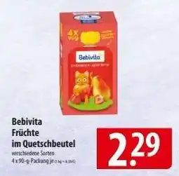 Famila Nord Ost Bebivita Früchte im Quetschbeutel Angebot