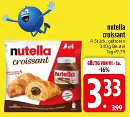 Edeka Nutella Croissant Angebot
