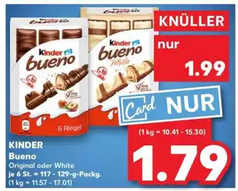 Kaufland Kinder Bueno Angebot