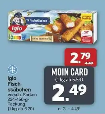 Famila Nord Ost Iglo Fischstäbchen Angebot