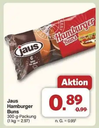 Famila Nord Ost Jaus Hamburger Buns Angebot
