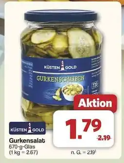 Famila Nord Ost KÜSTEN GOLD Gurkensalat Angebot
