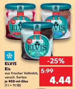 Kaufland Elvis Eis Angebot