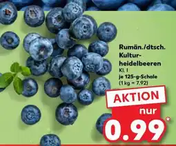 Kaufland Rumän./dtsch. Kultur-heidelbeeren Angebot