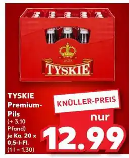 Kaufland TYSKIE Premium-Pils Angebot