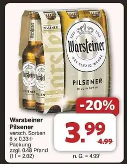Famila Nord Ost Warsteiner Pilsener Angebot