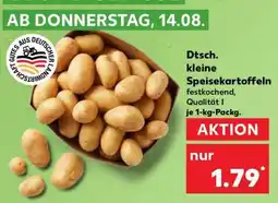 Kaufland Dtsch. kleine Speisekartoffeln Angebot