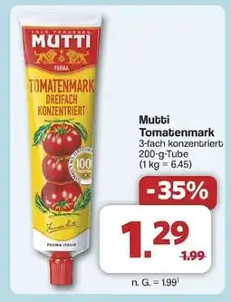 Famila Nord Ost Mutti Tomatenmark Angebot