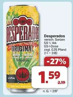 Famila Nord Ost Desperados Angebot