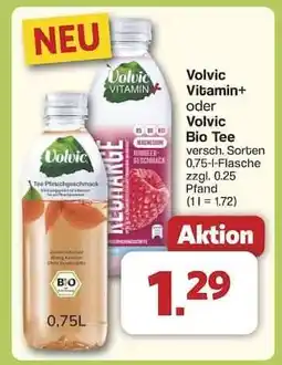 Famila Nord Ost Volvic Vitamin+ oder Volvic Bio Tee Angebot