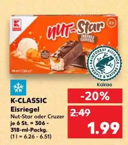 Kaufland K-CLASSIC Eisriegel Angebot