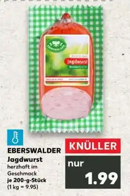 Kaufland EBERSWALDER Jagdwurst Angebot