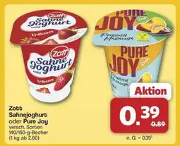 Famila Nord Ost Zott Sahnejoghurt oder Pure Joy Angebot
