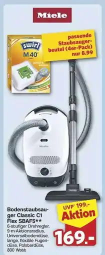 Famila Nord Ost Bodenstaubsauger Classic C1 Flex SBAF5 Angebot