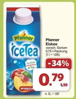 Famila Nord Ost Pfanner Eistee Angebot