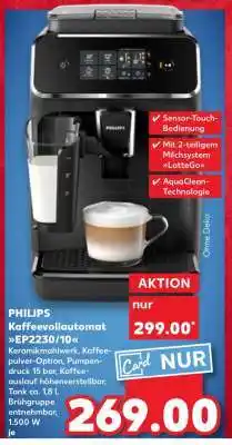 Kaufland PHILIPS Kaffeevollautomat EP2230/10 Angebot