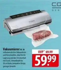 Famila Nord Ost Vakuumierer VC 10 Angebot