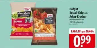 Famila Nord Ost Hofgut Kessel-Chips oder Acker-Kracher Angebot