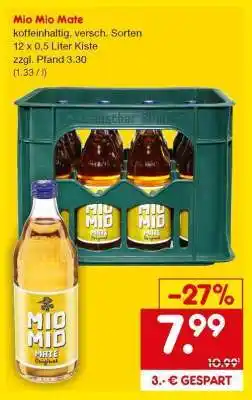 Netto Marken-Discount Mio Mio Mate Angebot