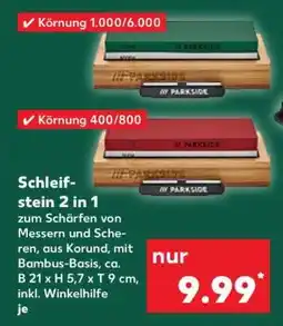 Kaufland Schleifstein 2 in 1 Angebot