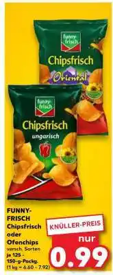 Kaufland FUNNY-FRISCH Chipsfrisch oder Ofenchips Angebot