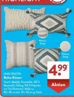 Aldi Süd Boho-Kissen Angebot