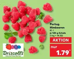 Kaufland Portug. Himbeeren Angebot