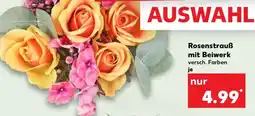 Kaufland Rosenstrauß mit Beiwerk Angebot