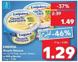 Kaufland EXQUISA Quark-Genuss Angebot