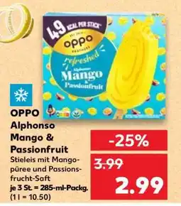 Kaufland OPPO Alphonso Mango & Passionfruit Angebot