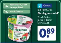 Aldi Süd Bio-Joghurt mild Angebot
