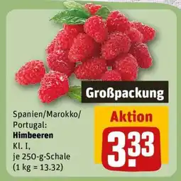 REWE Himbeeren Angebot