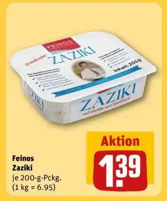 REWE Feinos Zaziki Angebot
